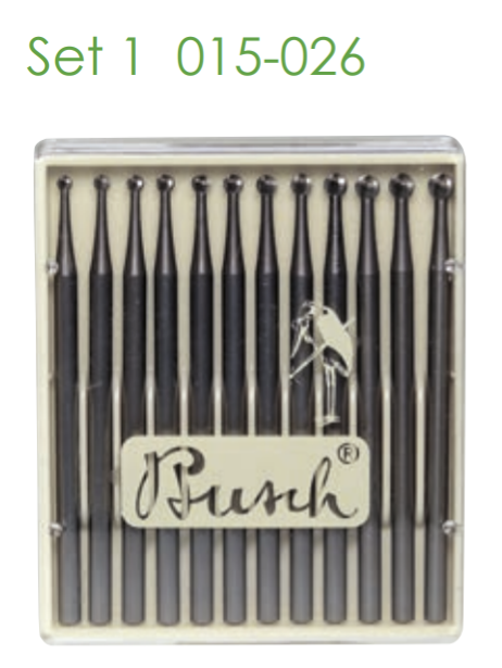 Busch Fig.1 STEEL TOOLSET 015-026