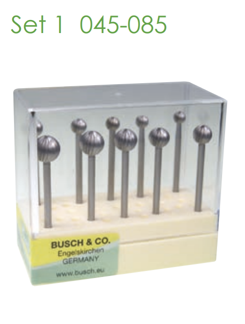 Busch Fig.1 STEEL TOOLSET 045-085