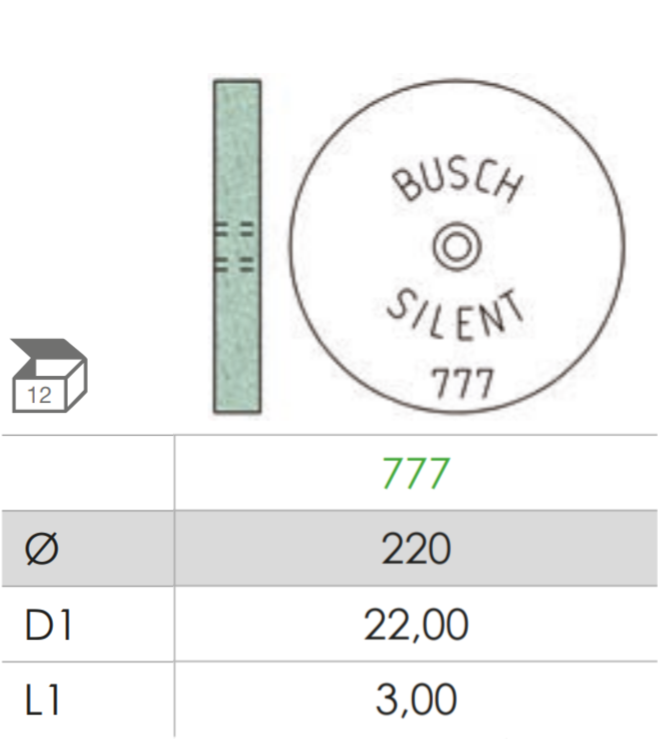Busch Fig.777 SILENT 12Pieces