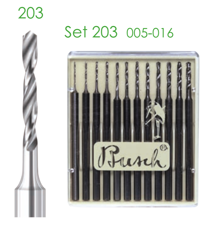 Busch Fig.203 STEEL Set 005-016