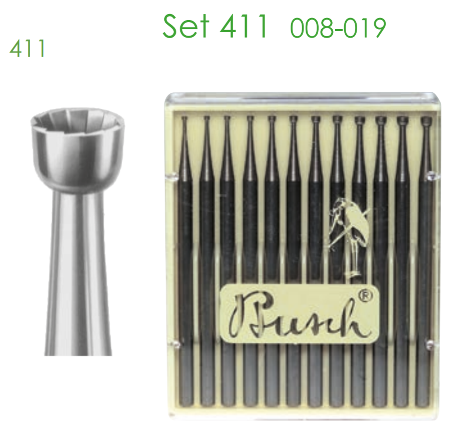 Busch Fig.411 STEEL Set 008-019