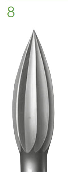 Busch Fig.8 STEEL 6Pieces