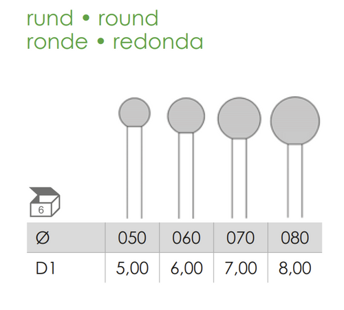 Busch Fig.71 STEEL 6Pieces