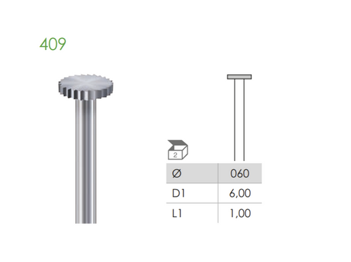 Busch Fig.409 STEEL 2Pieces
