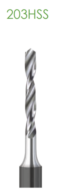Busch Fig.203HSS HIGH-SPEED STEEL 2Pieces