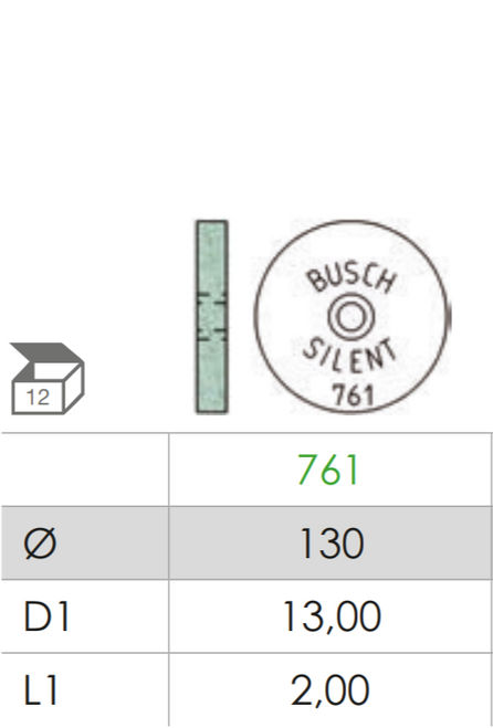 Busch Fig.761 SILENT 12Pieces