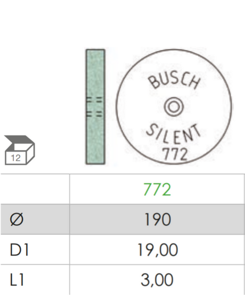 Busch Fig.772 SILENT 12Pieces