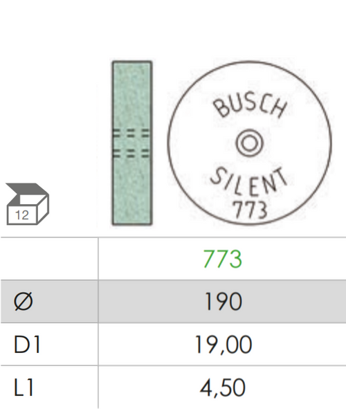 Busch Fig.773 SILENT 12Pieces