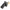 Hubbell HBLMRABK Black AC Male Angled Inlet 300/400a 4-4/0 Double Set Screw Through Hole Mounting