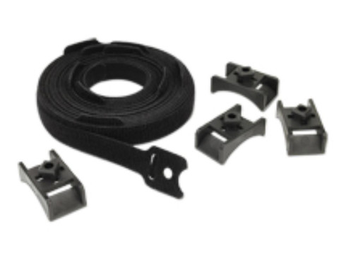 Toolless Hook and Loop Cable Managers