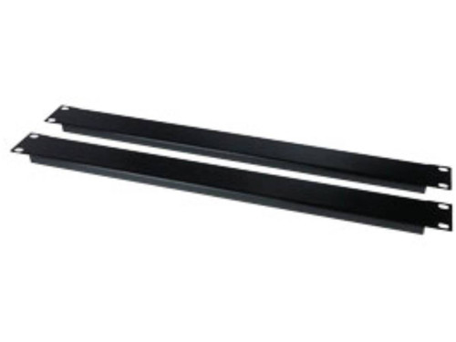 1 U Blanking Panel Kit Qty 2 Black