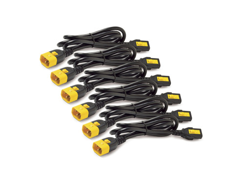 POWER CORD KIT (6 EA) LOCKING C13 TO C14