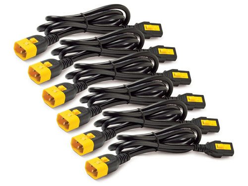 POWER CORD KIT (6 EA) LOCKING C13 TO C14