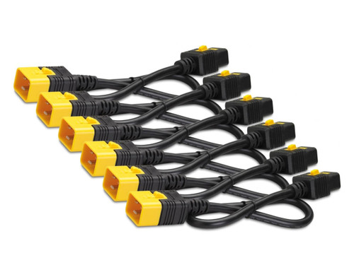 POWER CORD KIT (6 EA) LOCKING C19 TO C20
