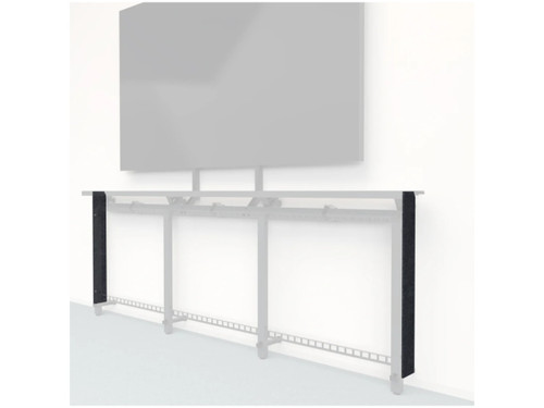 Framework Tall End Cap Set - Maharam Wrapped - Steamship