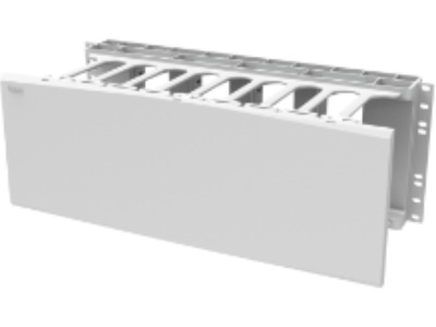 HORIZONTAL CBL MGR, SGL SIDED CVR 4RU