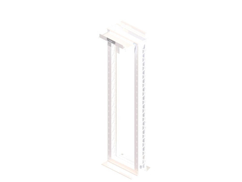 MM20, RACK, 6.5, CHANNEL, 7FT WHITE
