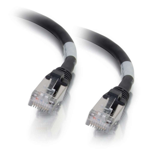 C2G - 00720 - Cat6a Snagless Shielded Patch Cable 25ft - STP - Black C2G - 00720 - Cat6a Snagless Shielded Patch Cable 25ft - STP - Black