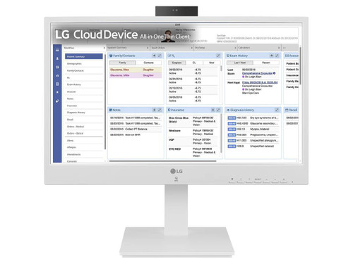 24 LG THIN CLIENT AIO MONITOR 1920X1080, INTEL PENTIUM N6005, 8GB DDR4, 16GB EMMC, IPS