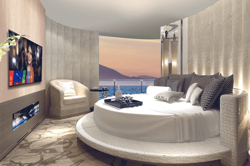 CRUISE STATEROOM AND CABIN CREW PRO:CENTIC SMART TV
