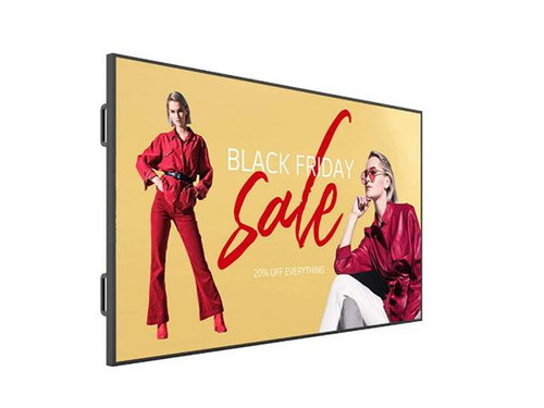 HDMI IN(3), DP,DVI IN, AUDIO IN/OUT(1), RS232C IN, RJ45 IN, IR IN, USB(1), HDMI OUT(1), TOUCHUSB(1), EXTERNAL SPEAKER OUT. DAISY CHAIN