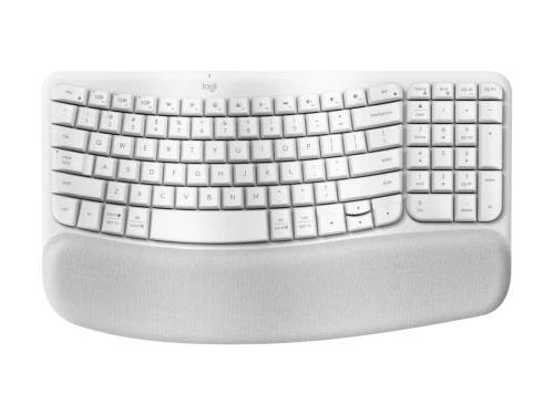 Wave Keys wireless ergonomic keyboard - Offwhite - UNIVERSAL - US