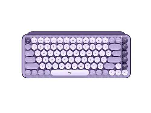 POP Keys Wireless Mechanical Keyboard With Emoji Keys - Cosmos_Lavender - BOLT,SIOC - US