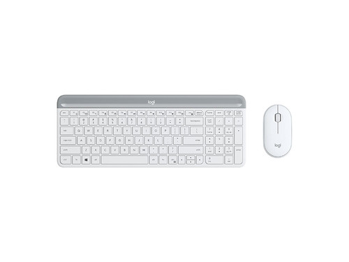 LOGITECH MK470 WIRELESS COMBO-OFF WHITE