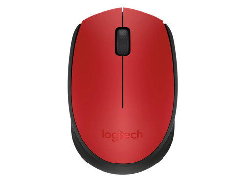 M170 RED LOGITECH WIRELESS MOUSE M170 - RED - CLAMSHELL VERSION