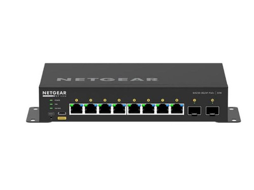 NETGEAR AV Line M4250-8G2XF-PoE+ Fully Managed Desktop Switch