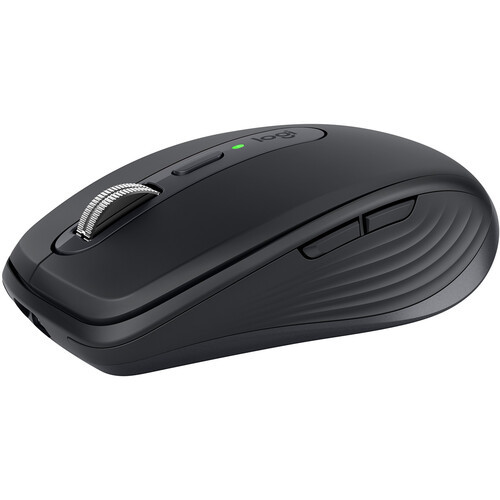 Logitech MX Mechanical Wireless Keyboard & MX Anywhere 3 Mouse Set (Tactile Quiet Switches, Black)