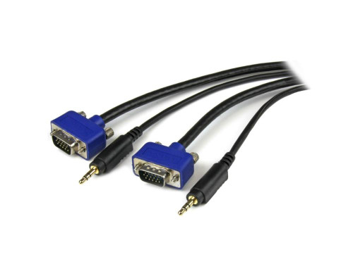 6 ft High Res Monitor VGA Cable w/ Audio