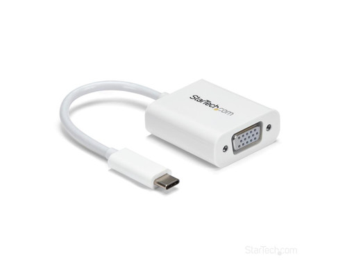 USB-C TO VGA ADAPTER - WHITE
