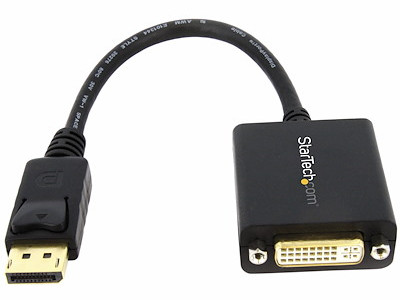 DisplayPort to DVI Adapter - DP to DVI-D