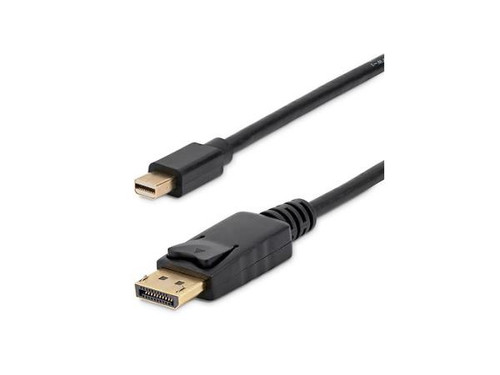 6 ft Mini DisplayPort to DisplayPort 1.2 Adapter Cable M/M - DisplayPort 4k with HBR2 support - 6 feet Mini DP to DP Cable