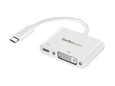 USB C to DVI Adapter with Power Delivery