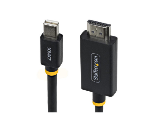 2m (6.6ft) Mini DisplayPort to HDMI Adapter Cable, 4K 60Hz with HBR3/HDCP 2.3/DPCP, MDP to HDMI 2.0 Cable, Active Video Converter