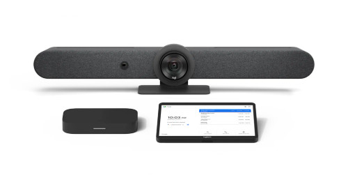 Logitech Medium Room Solution with Rally Bar for Google Meet Logitech Medium Room Solution with Rally Bar for Google Meet