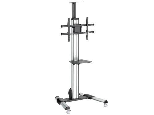 TV Cart - Lockable Wheels, Height Adjust