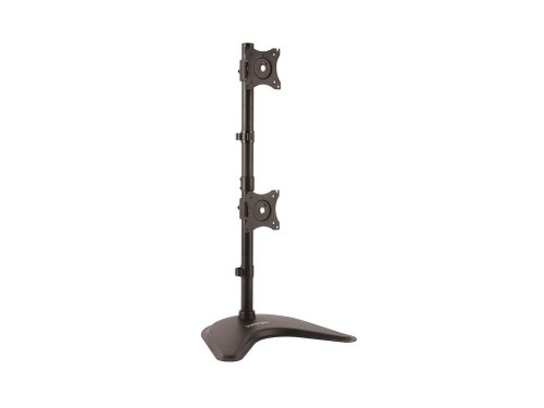 VERTICAL DUAL MONITOR STAND - STEEL