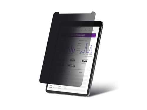 4-WAY PRIVACY SCREEN FOR 12.9-INCH IPAD PRO, 3RD GEN AND UP, PORTRAIT/LANDSCAPE, TOUCH-ENABLED, +/- 30 DEG. VIEW, BLOCKS UP TO 51% BLUE LIGHT, MATTE