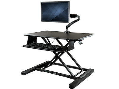 SIT-STAND CONVERTER, ARTICULATING ARM