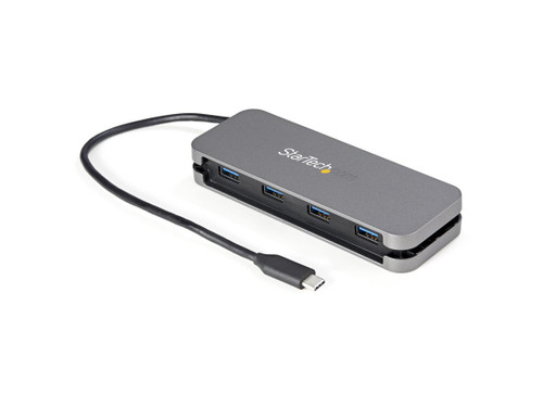 4 PORT USB C HUB 5GBPS - 4A - 11IN CABLE