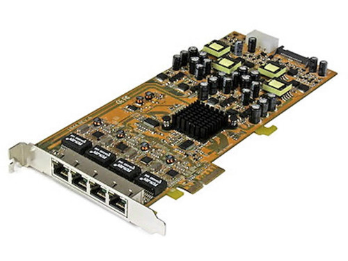 4 Port Gigabit PoE PCIe Network Card