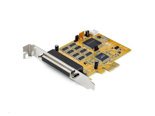 8-Port PCI Express RS232 Serial Adapter Card - PCIe - 15kV ESD