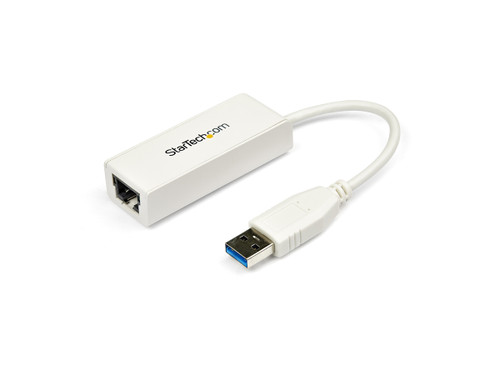 USB 3.0 TO GIGABIT ETHERNET NIC NETWORK ADAPTER - 10/100/1000 NETWORK ADAPTER - USB TO ETHERNET GIGABIT LAN ADAPTER - USB (M) TO RJ45 (F)