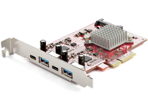 4Port USB PCIe Card 10Gbps USB 3.1 2C/2A