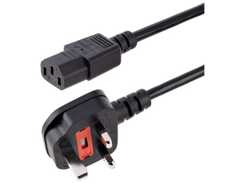 6ft (1.8m) Power Cable, BS 1363 to C13