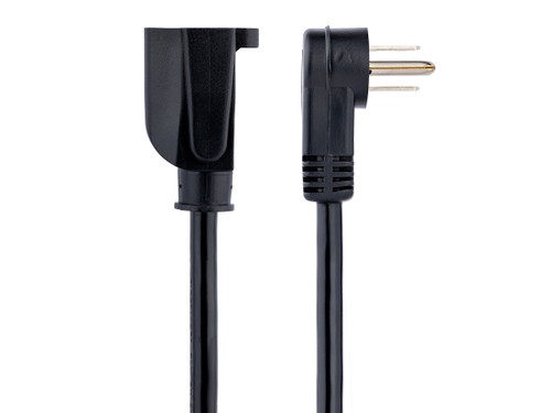 1ft Power Extension Cord 5-15P to 5-15R