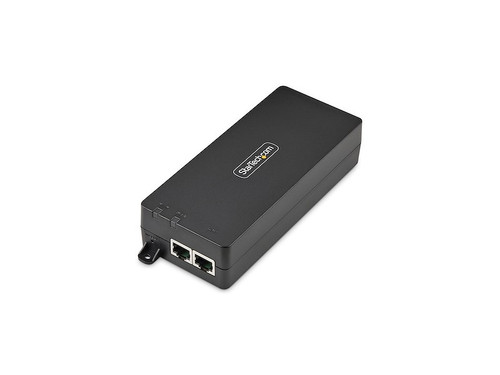 1-Port 10Gbps PoE++ Injector, 90W, 2.5/5/10G Ethernet/10/100/1000Mbps, PoE++ (802.3af/at/bt), Wall Mountable, Unmanaged Inline Power Over Ethernet